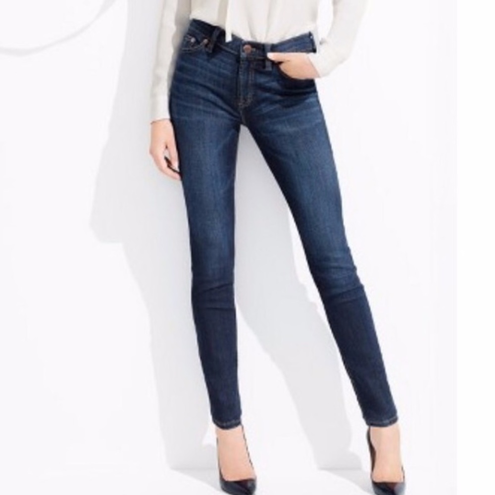 J Crew Trademark Lookout High Rise Skinny